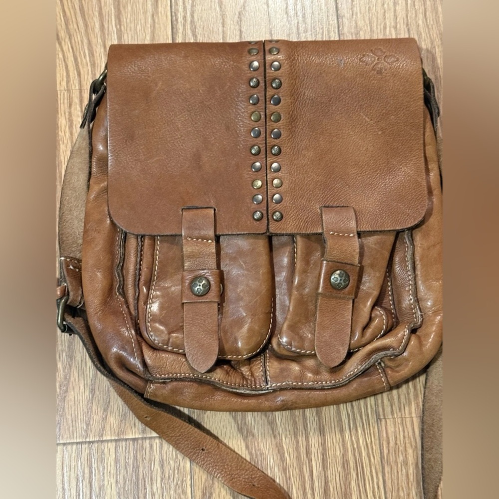 Patricia Nash Armeno Messenger Shoulder Bag Crossbody